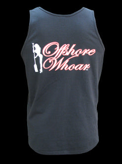 Mens Logo Tank Top Black - offshorewhoar