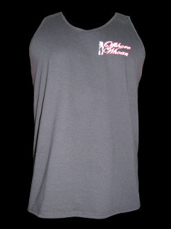 Mens Logo Tank Top Black - offshorewhoar