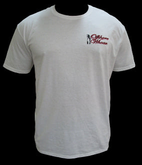 Mens Spearfishing Team T-Shirt White - offshorewhoar