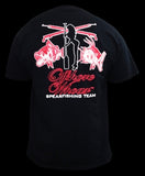Mens Spearfishing Team T-Shirt Black - offshorewhoar