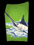 Board Shorts Green Marlin - offshorewhoar