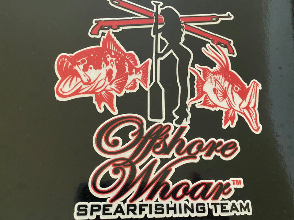 Spear Fishing Decal - offshorewhoar