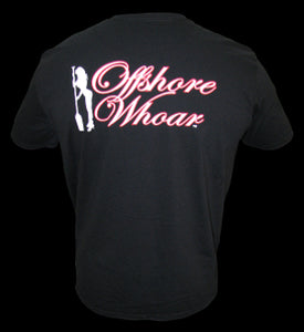 Mens Logo T-Shirt Black - offshorewhoar