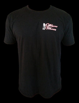 Mens Logo T-Shirt Black - offshorewhoar