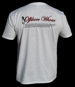 Mens Definition T-Shirt White - offshorewhoar