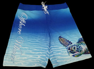 Board Shorts Turtle - offshorewhoar