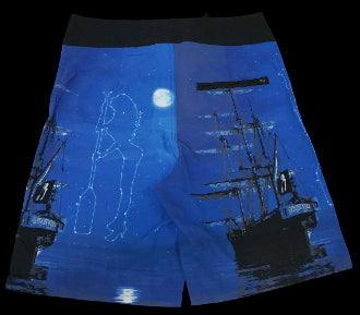 Board Shorts Pirate Ship - offshorewhoar