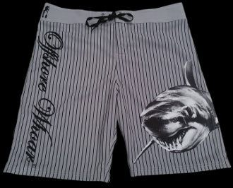 Board Shorts Shark Grey - offshorewhoar