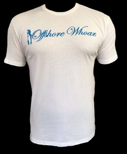 Free Diver Tee White - offshorewhoar