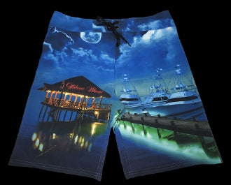 Board Shorts Tiki Dock - offshorewhoar