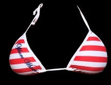 Stars and Stripes Bikini Top - offshorewhoar