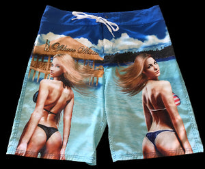 Board Shorts Bikini Girls - offshorewhoar