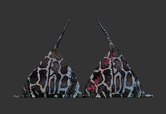 Grouper Skin Bikini Top - offshorewhoar