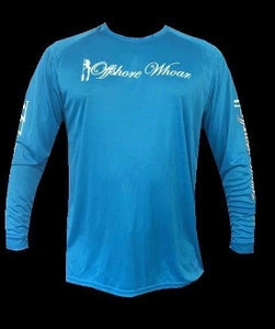 New Mens Performance Definition Long Sleeve Turqouise - offshorewhoar