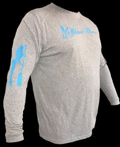 New Mens Performance Fishing Team Long Sleeve - offshorewhoar